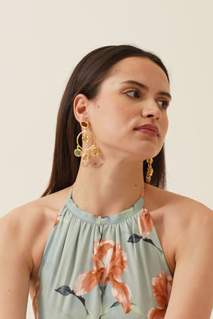 Tapestry Jhumka