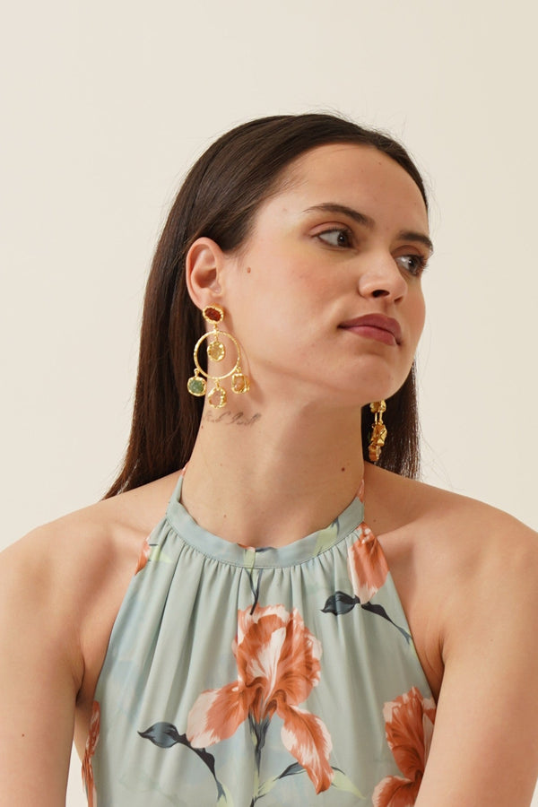 Tapestry Jhumka