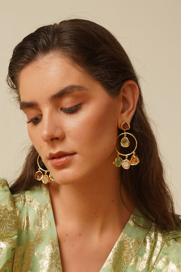 Tapestry Jhumka